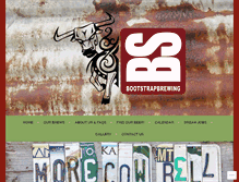 Tablet Screenshot of bootstrapbrewing.com